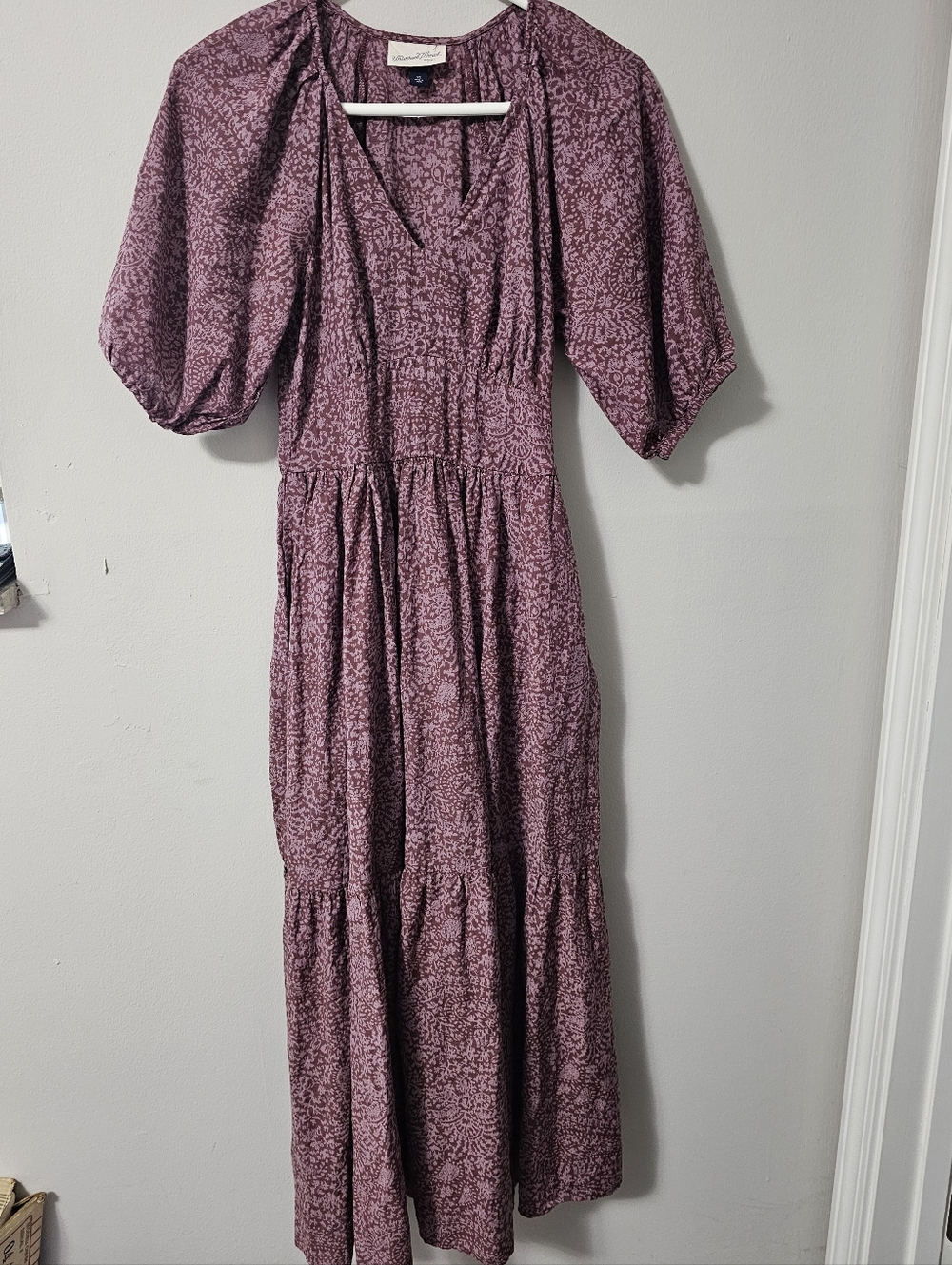 Universal Thread Maxi A-Line Dress Mauve